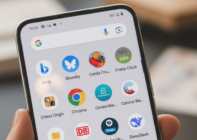 Apps auf Smartphone