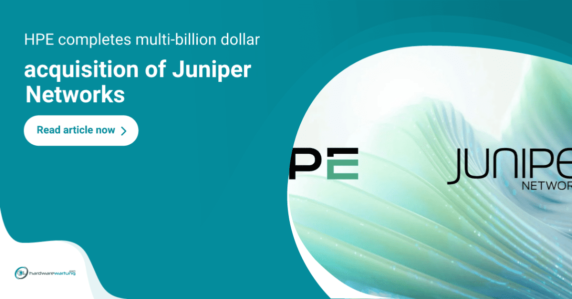 HPE completes multi-billion dollar acquisition of Juniper Networks