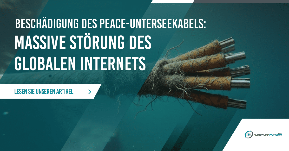 Beschädigung des Peace-Unterseekabels im Roten Meer: erhebliche Störung des globalen Datenverkehrs erwartet