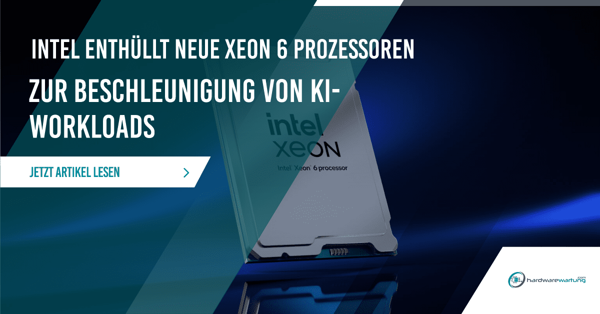 Intel Enthüllt Neue Xeon 6 Prozessoren zur Beschleunigung von KI-Workloads