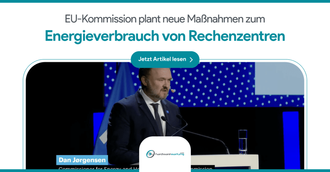 EU-Kommission plant neue Maßnahmen zum Energieverbrauch von Rechenzentren