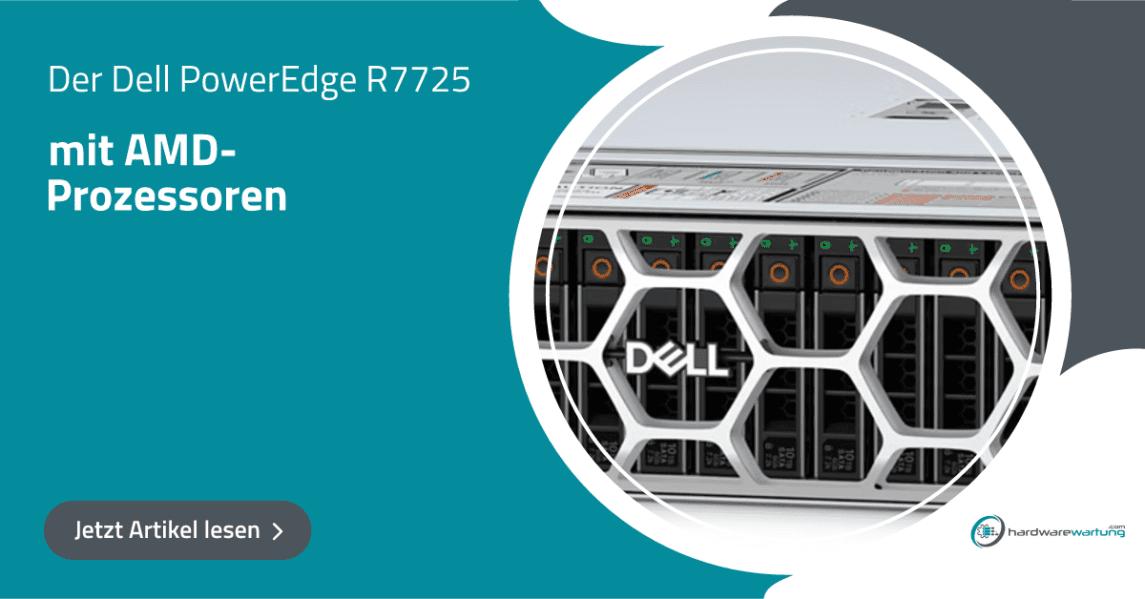 Dell PowerEdge R7725 mit AMD-Prozessoren: Anwendungsmöglichkeiten und Eigenschaften