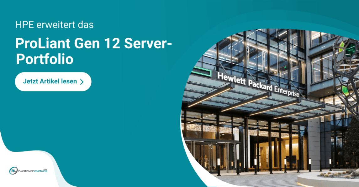 HPE erweitert das ProLiant Gen 12 Server-Portfolio