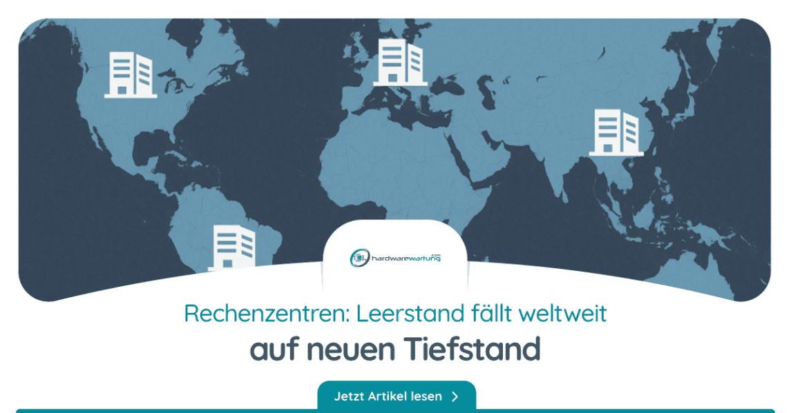 Rechenzentren: Leerstand fällt weltweit auf neuen Tiefstand