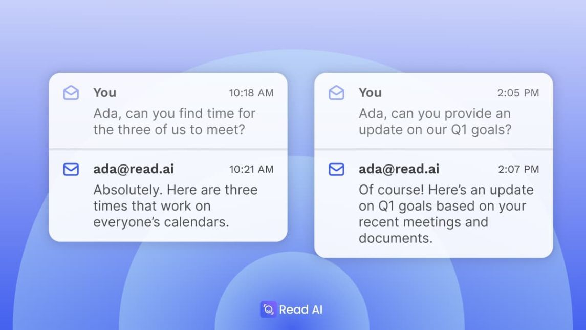 Ada von Read AI - digitaler Zwilling