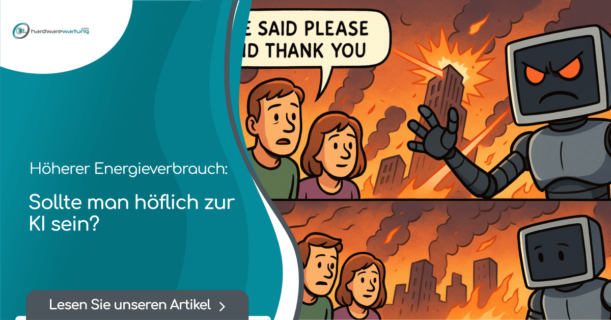 Höherer Energieverbrauch Sollte man höflich zur KI sein
